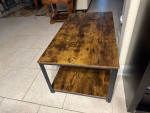Dark Wood Coffee Table