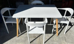 Mid Century Modern Style Table & 4 Chairs