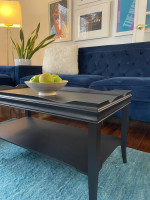 Beautiful Classic Little Black Coffee Table-deliv possible
