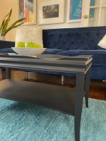 Beautiful Classic Little Black Coffee Table-deliv possible