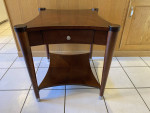 Wooden End Table w/ drawer