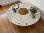 Mid Century Modern “Metamorphosis” Cocktail Coffee Table MCM Mint
