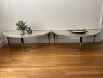 Mid Century Modern “Metamorphosis” Cocktail Coffee Table MCM Mint