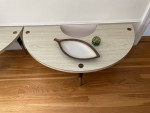 Mid Century Modern “Metamorphosis” Cocktail Coffee Table MCM Mint