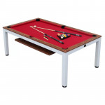 New! Playcraft Glacier 7' Pool Table with Dining Top
