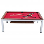 New! Playcraft Glacier 7' Pool Table with Dining Top
