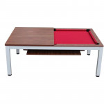 New! Playcraft Glacier 7' Pool Table with Dining Top