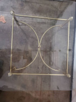 Glass table (from Ethan Allen)