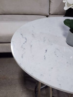 New! 42" Marble Dining Table