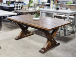 New! 95" Solid Wood Extendable Dining Table