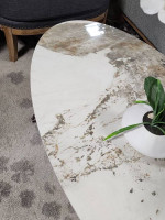 New! Modern Stone Coffee Table