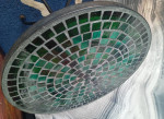 Glass Mosaic Indoor/Outdoor Side Table (2 Available)