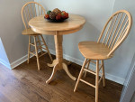 Table with two chairs