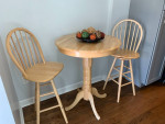 Table with two chairs