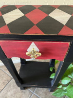 Trendy side or hall table