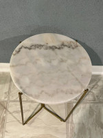 New Marble top end table