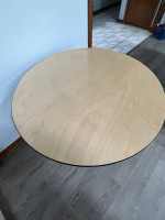 New Flash Furniture Lars 36'' Round Wood Cocktail Table