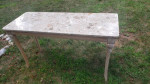 Marble table
