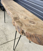 Live edge entrance/console table