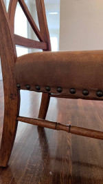 Dining table/chair set. Pottery Barn look