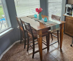 table & 6  chairs
