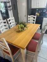 Tracy Has A Beautiful Kitchen Table!