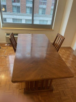 Extendable Dining Table + 6 Chairs