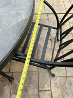Outdoor dining set table 6 chairs
