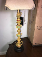New teapot table lamp, in the box