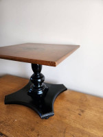 L. Hitchcock Square Lamp Table 16"H x 20"W