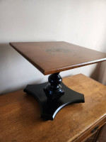 L. Hitchcock Square Lamp Table 16"H x 20"W
