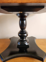 L. Hitchcock Square Lamp Table 16"H x 20"W