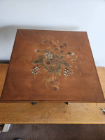 L. Hitchcock Square Lamp Table 16"H x 20"W
