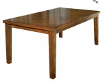 Brand new solid wood expandable dining table