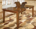 Brand new solid wood expandable dining table