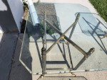 Glass Table Set 3 Total Tables with Thick Glass