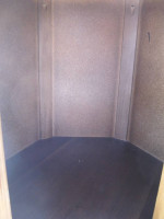 HEXAGON END TABLE WITH STORAGE