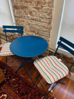 Bistro Table and Pair of Chairs