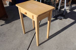 Kitchen storage side appliance microwave table