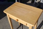 Kitchen storage side appliance microwave table