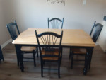 Wood Table & Chairs