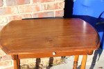 Antique side accent table
