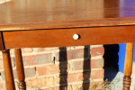 Antique side accent table