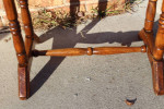 Antique side accent table