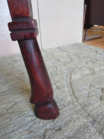 Carved Mahogany Plant/Vase Table