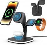 #0880 Foldable Magnetic Mag-Safe Wireless Charging Station