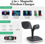 #0880 Foldable Magnetic Mag-Safe Wireless Charging Station