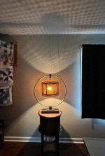 Mid  Century Dalou  Table Lamp