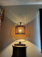 Mid  Century Dalou  Table Lamp