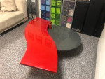 Saporiti coffee table designed by Maurizio Salvato